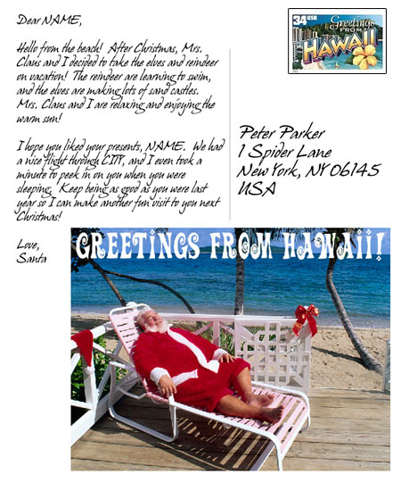 Postcard From Santa